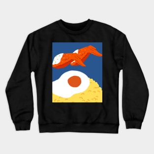 Mountain rice and fried wings Crewneck Sweatshirt